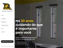 Tablet Screenshot of lionzeladoria.com.br